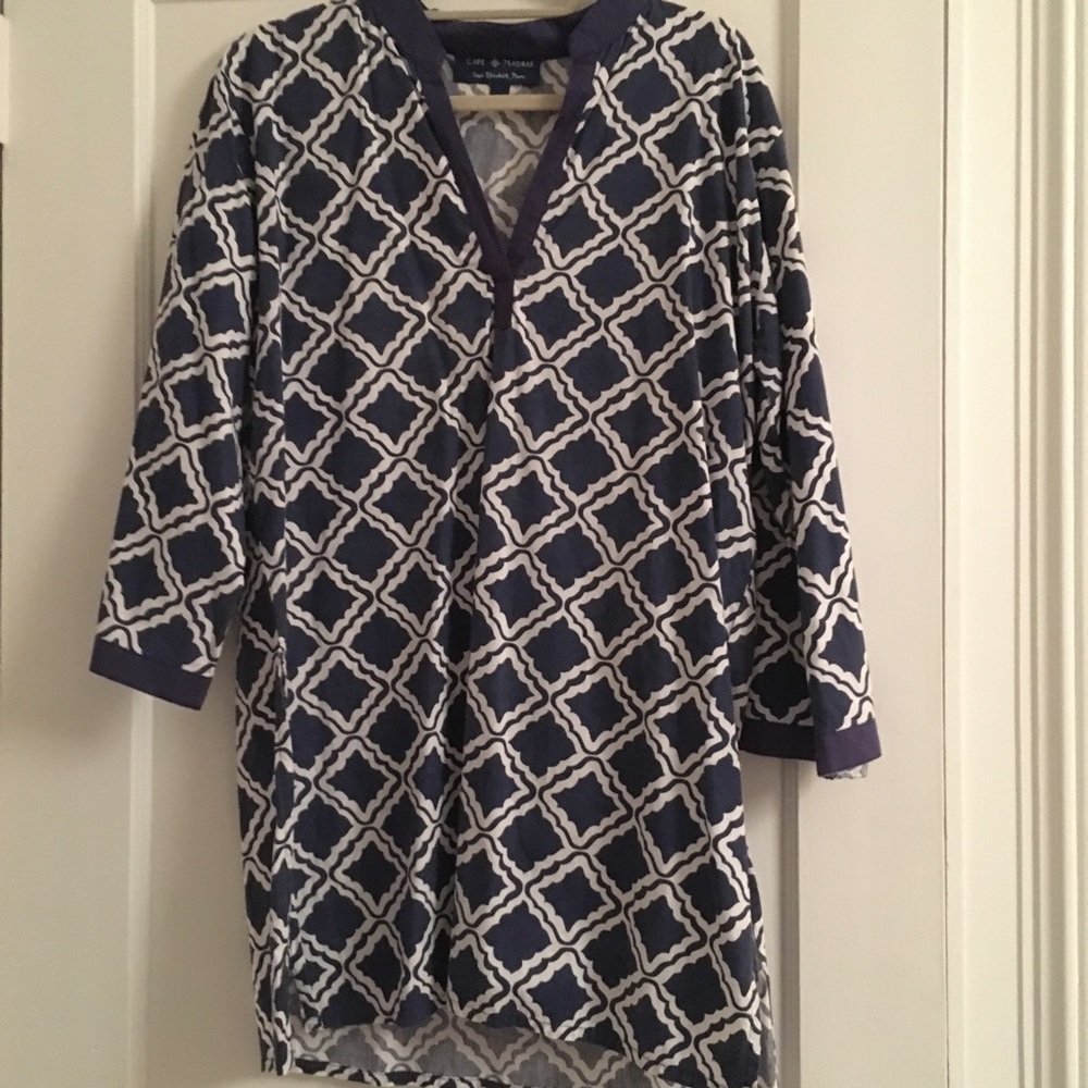 Navy Blue Cover Up